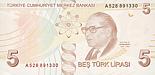 5 Lira - Turkey (2009)